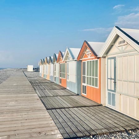 La Petite Boutique Bleue Apartment Cayeux-sur-Mer Bagian luar foto