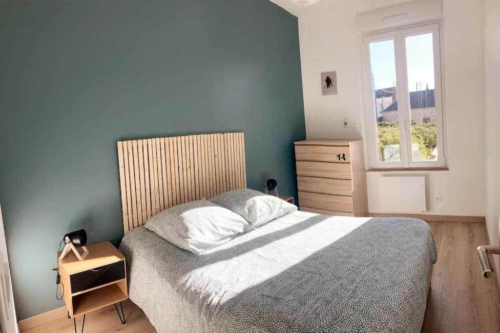 La Petite Boutique Bleue Apartment Cayeux-sur-Mer Bagian luar foto