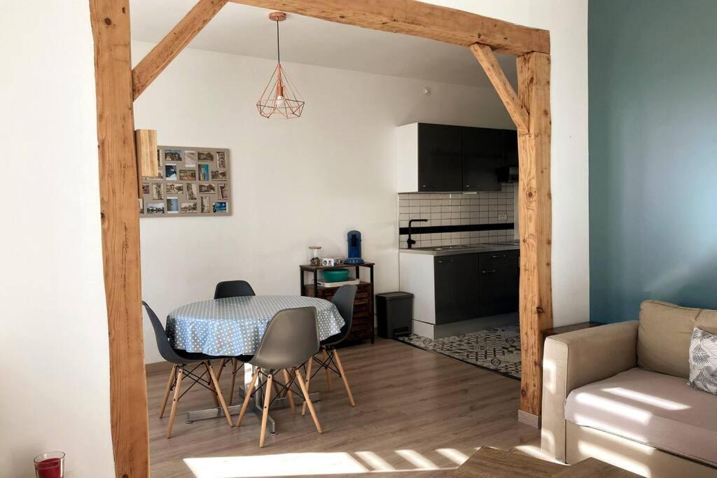 La Petite Boutique Bleue Apartment Cayeux-sur-Mer Bagian luar foto
