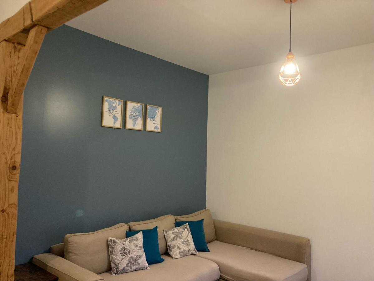 La Petite Boutique Bleue Apartment Cayeux-sur-Mer Bagian luar foto