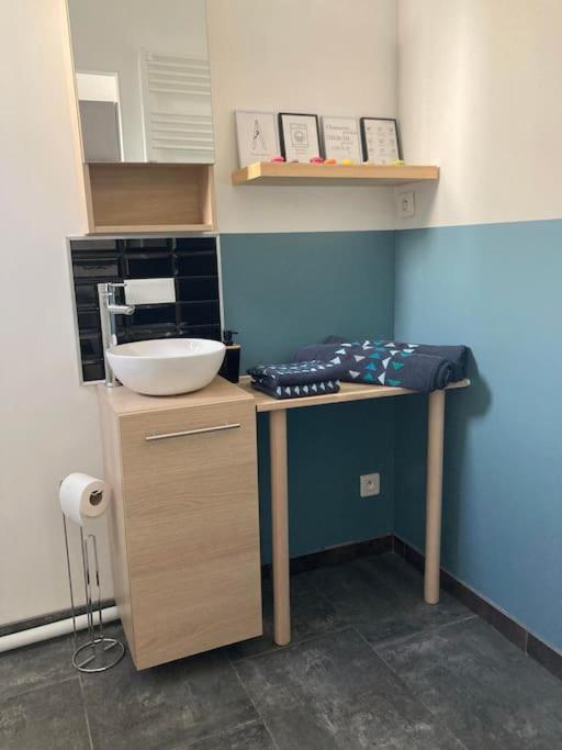 La Petite Boutique Bleue Apartment Cayeux-sur-Mer Bagian luar foto