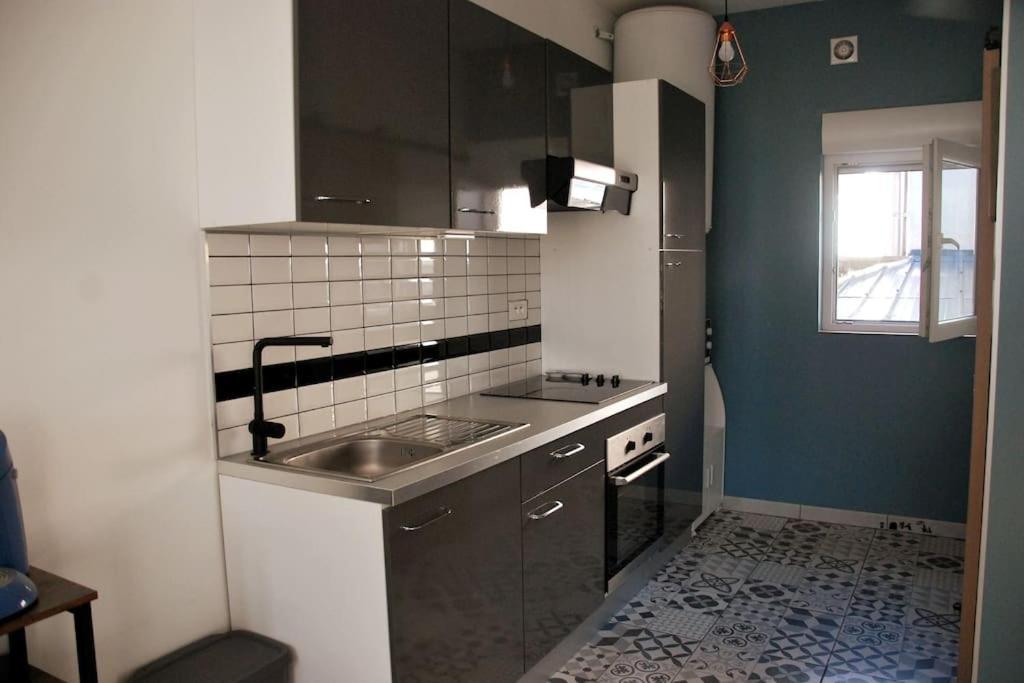 La Petite Boutique Bleue Apartment Cayeux-sur-Mer Bagian luar foto