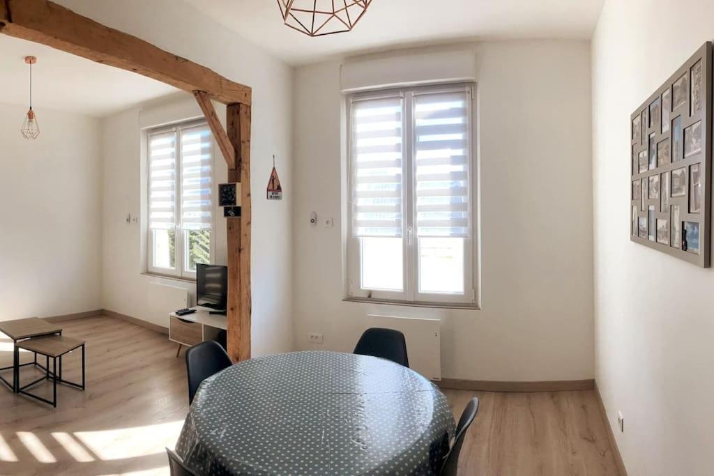 La Petite Boutique Bleue Apartment Cayeux-sur-Mer Bagian luar foto