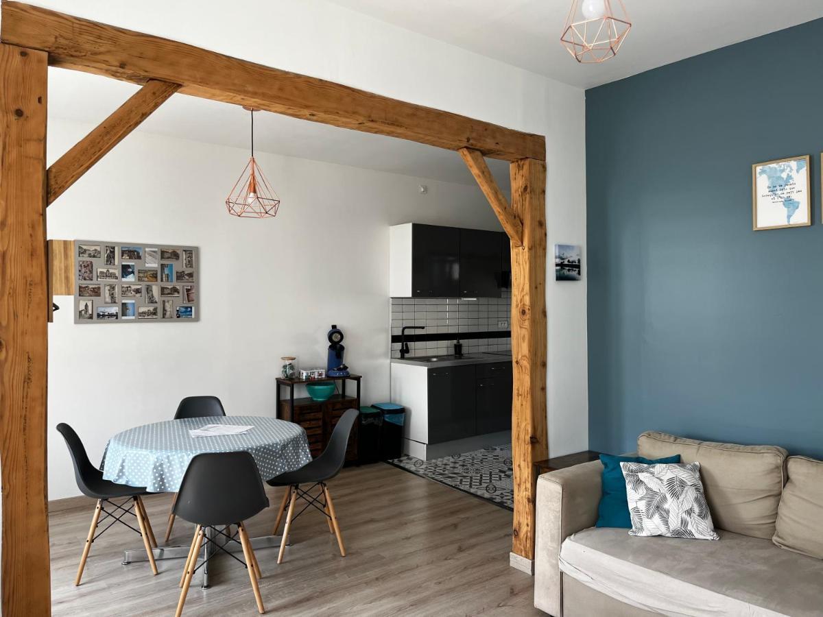 La Petite Boutique Bleue Apartment Cayeux-sur-Mer Bagian luar foto